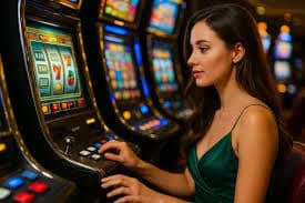 Live dealer blackjack table with multiple cards displayed